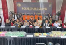Polrestabes Medan Berhasil Tangkap Sindikat Narkoba: 20 Kg Sabu & 59 Ribu Pil Ekstasi Lenyap di Incinerator