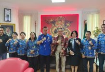 Ketua DPRD Medan Sambut Panitia Paskah Oikumene 2026, Lyodra Ginting Siap Meriahkan Acara