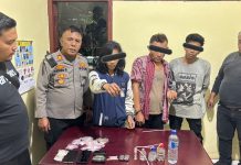 Laporan Warga ke Call Center 110 Berbuah Penindakan, Tiga Terduga Penyalahguna Narkoba Diamankan di Huntap Ture-ture
