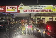 Patroli Dini Hari Brimob Polda Sumut Berhasil Gagalkan Tawuran dan Balap Liar di Kota Medan