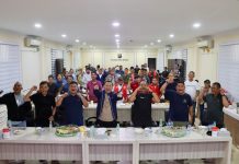 Kapolrestabes Medan Kombes Pol. Dr. Jean Calvijn Simanjuntak, S.I.K., M.H Nobar Kick Off Piala Dunia 2026 Bersama Personel dan Masyarakat, Perkuat Kebersamaan dan Sinergi Kamtibmas