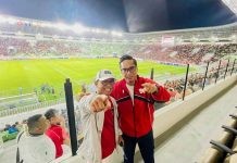 Saksikan Kemenangan 3-0 Timnas U-19, Kekompakan Rico Waas–Zakiyuddin Curi Perhatian di Stadion Utama Sumut