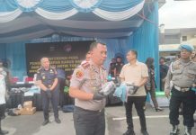 Musnahkan Narkoba Ratusan Miliar, Kapolrestabes Tegaskan: “Miskinkan Bandar Narkoba Sampai ke Akar-Akarnya