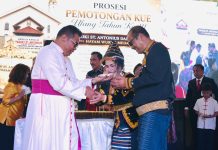 Antonius Devolis Tumanggor, S.Sos Hadiri dan Dukung Semarak HUT Ke-111 Paroki St. Antonius Penuh Sukacita