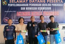 Anggota DPRD Kota Medan Antonius Devolis Tumanggor, S.Sos., Tegaskan Pancasila Benteng Persatuan Bangsa, Ribuan Warga Antusias Hadiri Wasbang di Medan Barat