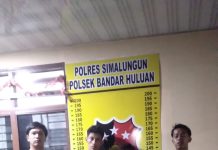 Reskrim Polsek Bandar Huluan Bongkar Pencurian 34 Tabung Gas, Dua Pelaku Diamankan