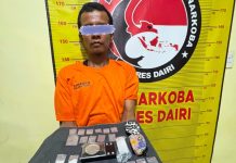 Simpan Sabu Dibungkus Kaos Kaki, Sat Narkoba Polres Dairi Ringkus Terduga Pengedar di Huta Rakyat