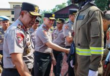 Kapolda Sumut Cek Kesiapsiagaan Personel, Kendaraan dan Peralatan Penanganan Karhutla