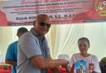 Anggota DPRD Robi Barus SE MAP Sentil Penguasa Trotoar dan Drainase: Jangan Rampas Hak Publik !