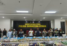 Polda Sumut Ungkap Tiga Kasus Narkoba, Sita 244 Kg Sabu