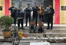 Patroli Dini Hari, Tim Macan Terkam Terduga 2 Pelaku Pencurian Kabel Fiber Optik