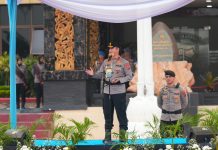 Resmi Pimpin Polda Sumut, Irjen Pol Sonny Irawan Disambut Ulos dan Tarian Tradisional
