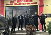 Respons Cepat Laporan Warga, Timsus Macan Polres Belawan Amankan Dua Terduga Pelaku Tawuran