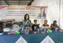 ANGGOTA DPRD MEDAN DAME DUMA SARI HUTAGALUNG AJAK GENERASI MUDA JAUHI NARKOBA, AMALKAN PANCASILA DEMI INDONESIA EMAS