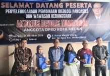 ANGGOTA DPRD MEDAN ANTONIUS TUMANGGOR AJAK WARGA SEI AGUL PERKUAT PANCASILA, HIDUPKAN GOTONG ROYONG, DAN TOLAK PROVOKASI